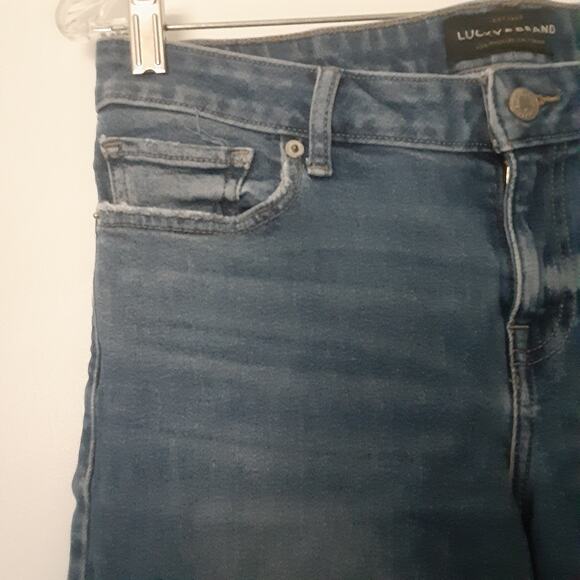 Women's Lucky Brand Denim Lolita Mid Rise Skinny Jeans Ankle Size 8/29 - Picture 2 of 13